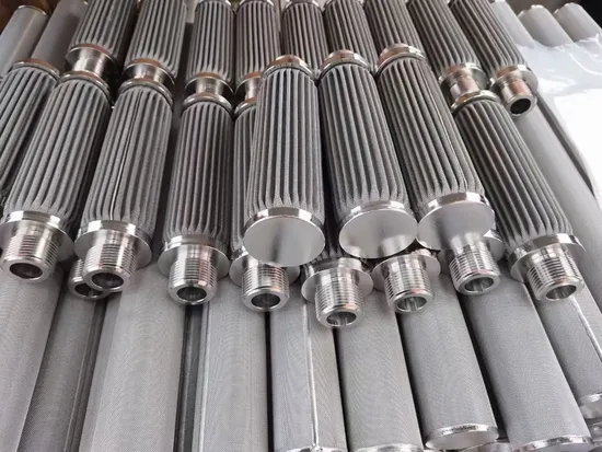 Single Layer 2-7 Layers 304 Stainless Steel Woven Wire Mesh Oil Filter Bag